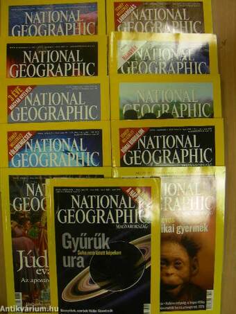 National Geographic Magyarország 2006. (nem teljes évfolyam)