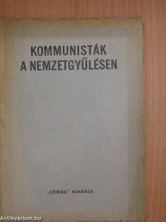 Kommunisták a nemzetgyűlésen/Magyarország demokratikus újjáépítésének és felemelkedésének programmja