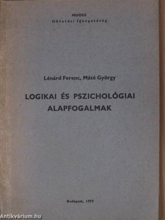 Logikai és pszichológiai alapfogalmak