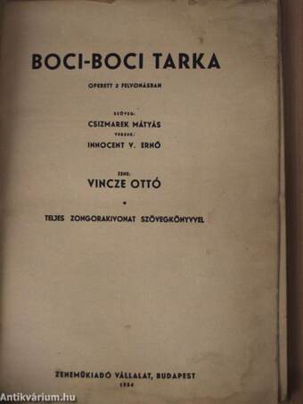 Boci-boci tarka