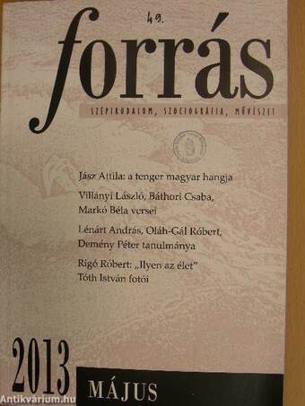 Forrás 2013. május