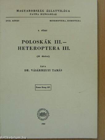 Poloskák III.