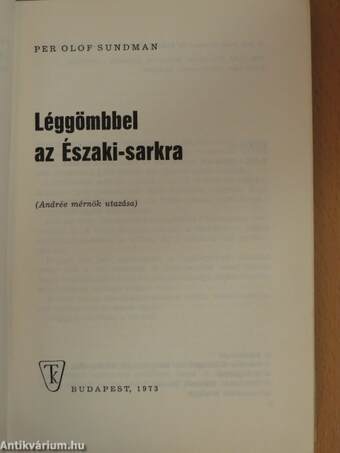 Léggömbbel az Északi-sarkra