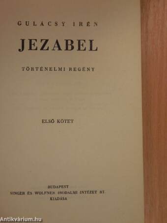 Jezabel I-II.