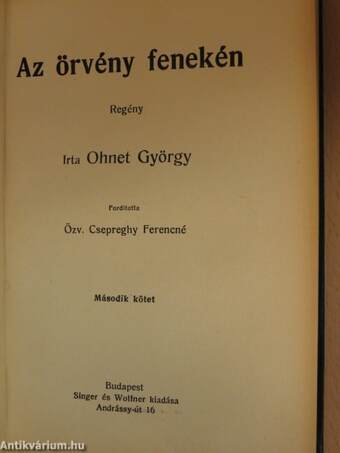 Az örvény fenekén I-III.