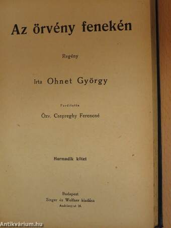 Az örvény fenekén I-III.