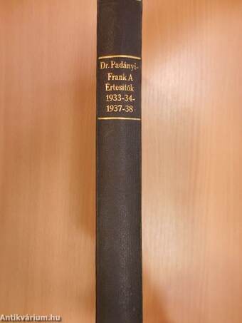 A Budapesti Magy. Kir. Állami Népiskolai Tanítóképző-Intézet 1933-38. évi értesítője