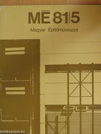 Magyar Építőművészet 1981/5.