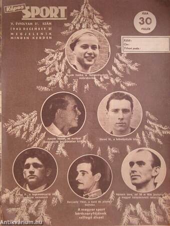 Képes Sport 1943. december 21.