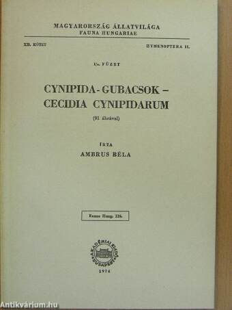 Cynipida-gubacsok