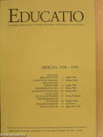 Educatio 1994. tavasz