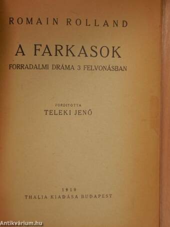 A farkasok