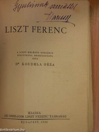 Liszt Ferenc