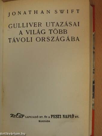 Hordómese/Gulliver utazásai a világ több távoli országába