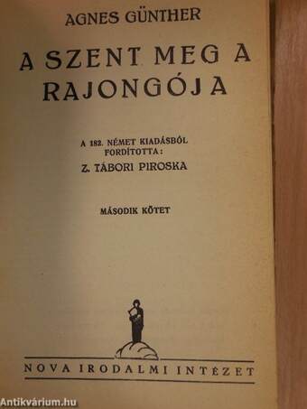 A szent meg a rajongója I-II.