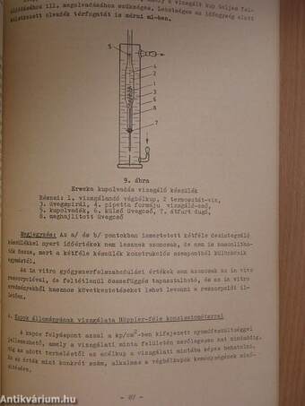 Galenusi készítmények vizsgálata