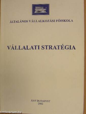 Vállalati stratégia