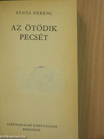 Az ötödik pecsét