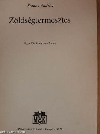 Zöldségtermesztés