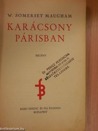 Karácsony Párisban