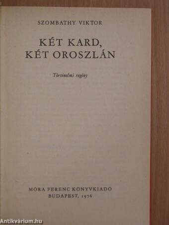 Két kard, két oroszlán