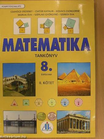 Matematika tankönyv 8/II.