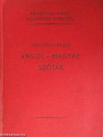 Angol-magyar szótár