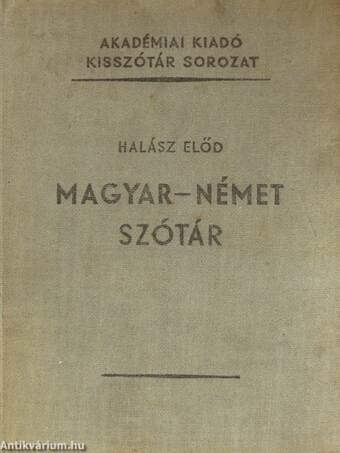 Magyar-német szótár