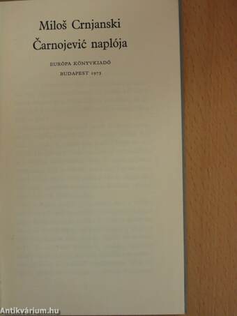 Carnojevic naplója