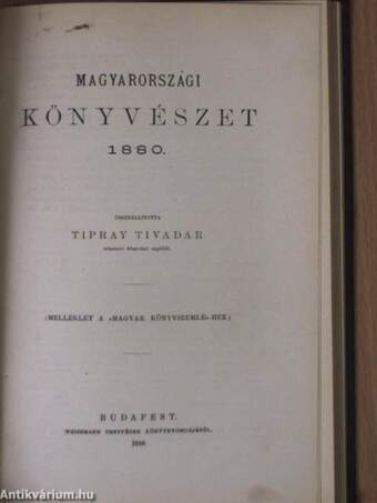 Magyar Könyv-szemle 1880.