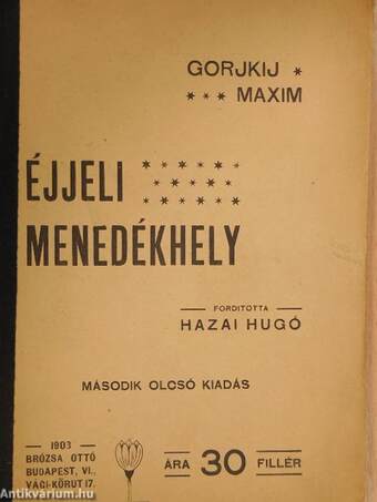 Éjjeli menedékhely