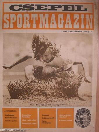 Csepel Sportmagazin 1973. szeptember