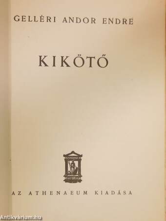 Kikötő