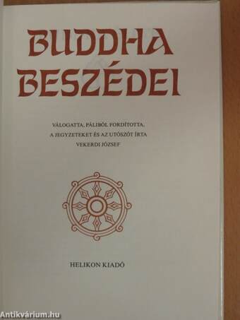 Buddha beszédei