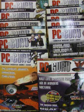 PC Guru 2000. január-december - 26 CD-vel