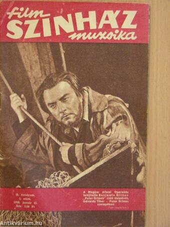 Film-Színház-Muzsika 1958-1962. (vegyes számok) (36 db)