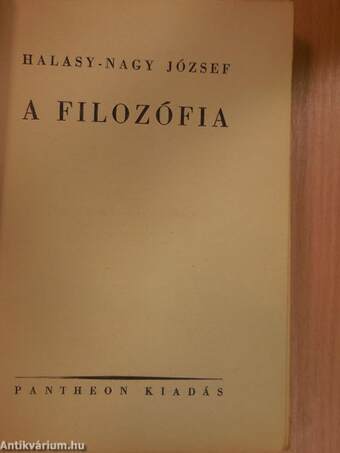 A filozófia