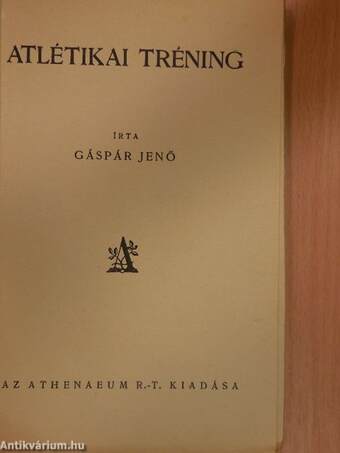 Atlétikai tréning