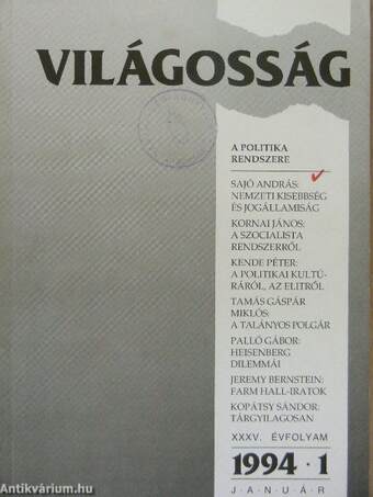 Világosság 1994. január-december