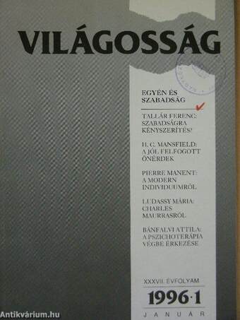 Világosság 1996. január-december