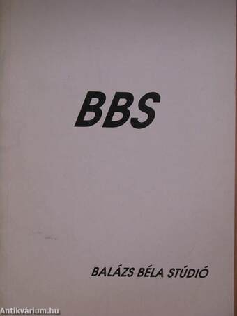 BBS - Balázs Béla Stúdió 1989