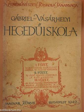 Hegedűiskola II.