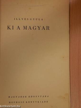 Ki a magyar