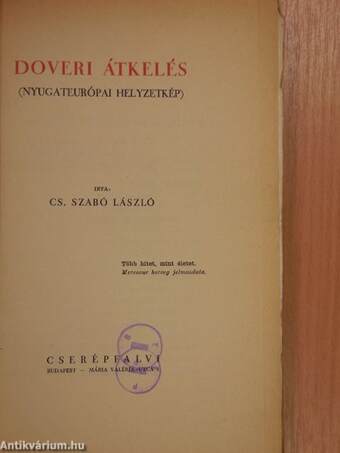 Doveri átkelés