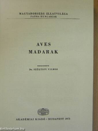 Aves - Madarak