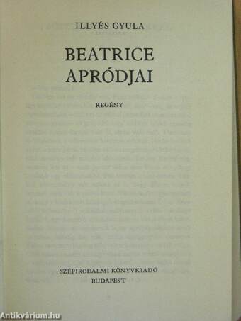 Beatrice apródjai