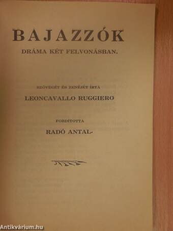 Bajazzók