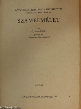 Számelmélet