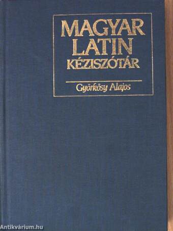 Magyar-latin kéziszótár