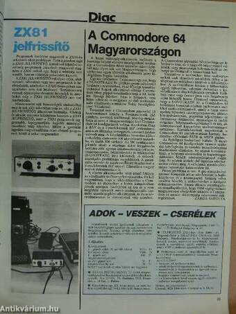 Mikroszámítógép Magazin 1984., 1986-1989., 2000. (vegyes számok) (36 db)